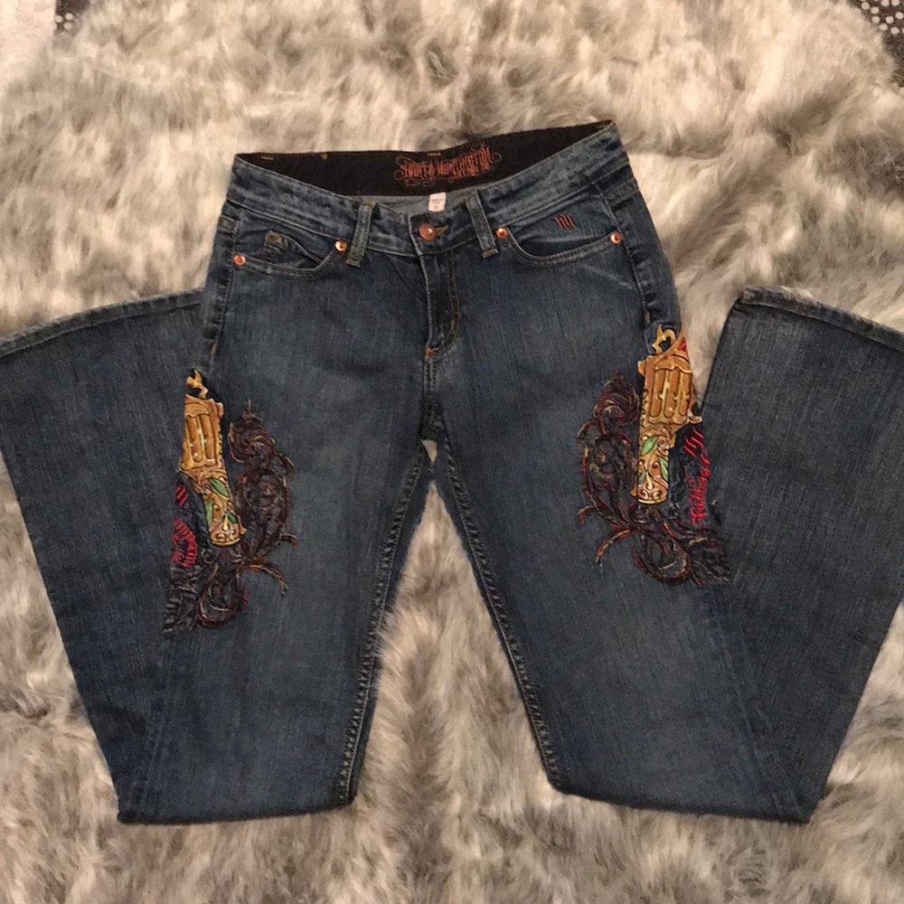 Hart&Huntington tattoo jeans